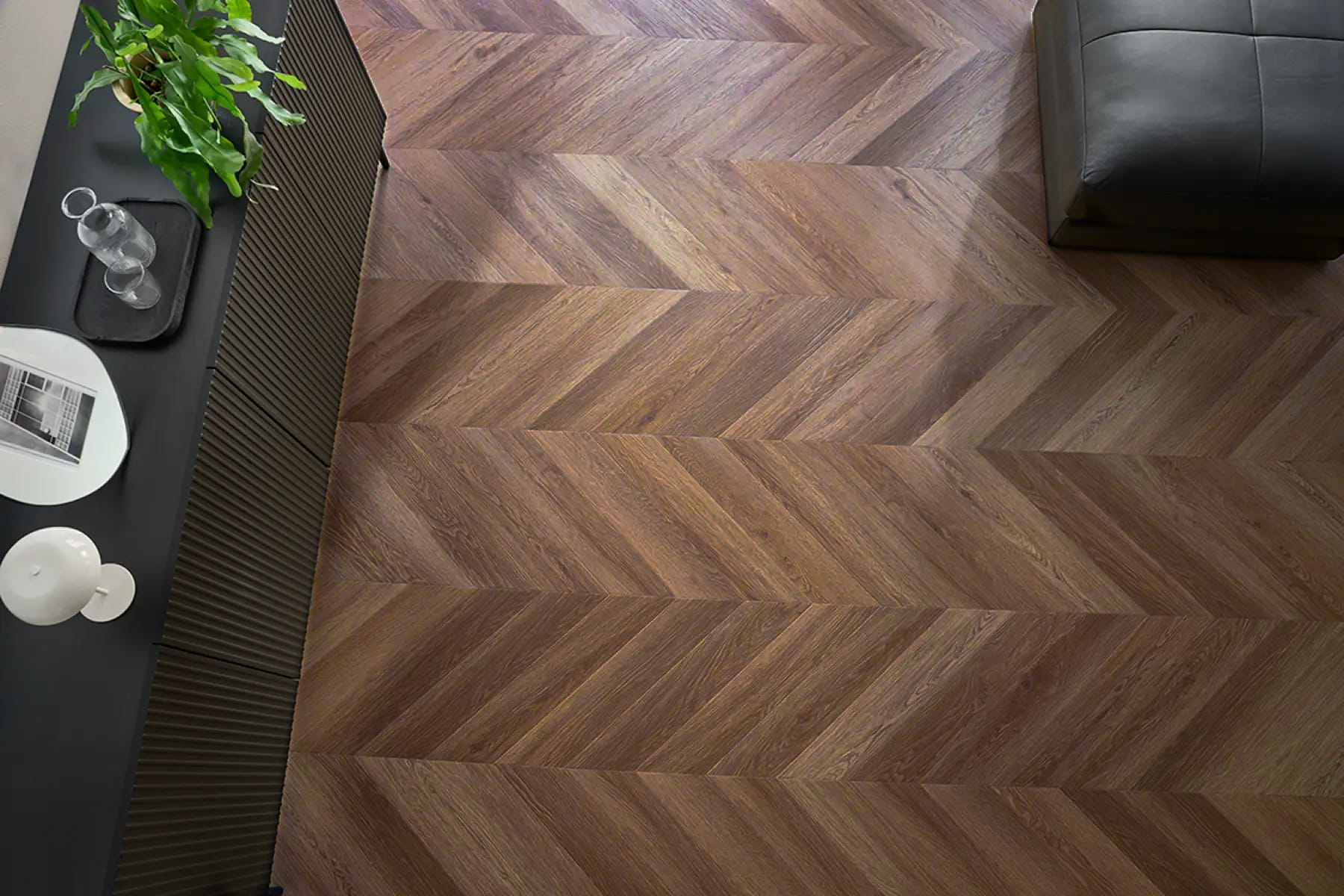 Chevron Flooring